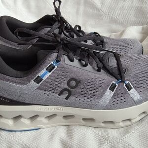 On Running Men's Gray Athletic Shoes